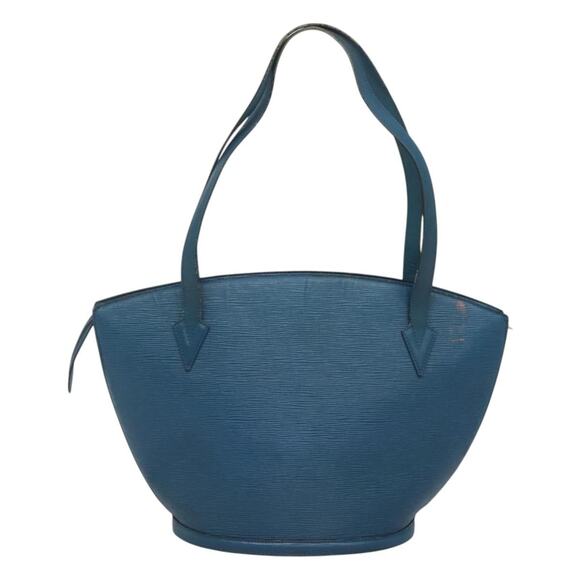 LOUIS VUITTON Epi Saint Jacques Shopping Shoulder Bag Blue M52275 - Picture 2 of 16